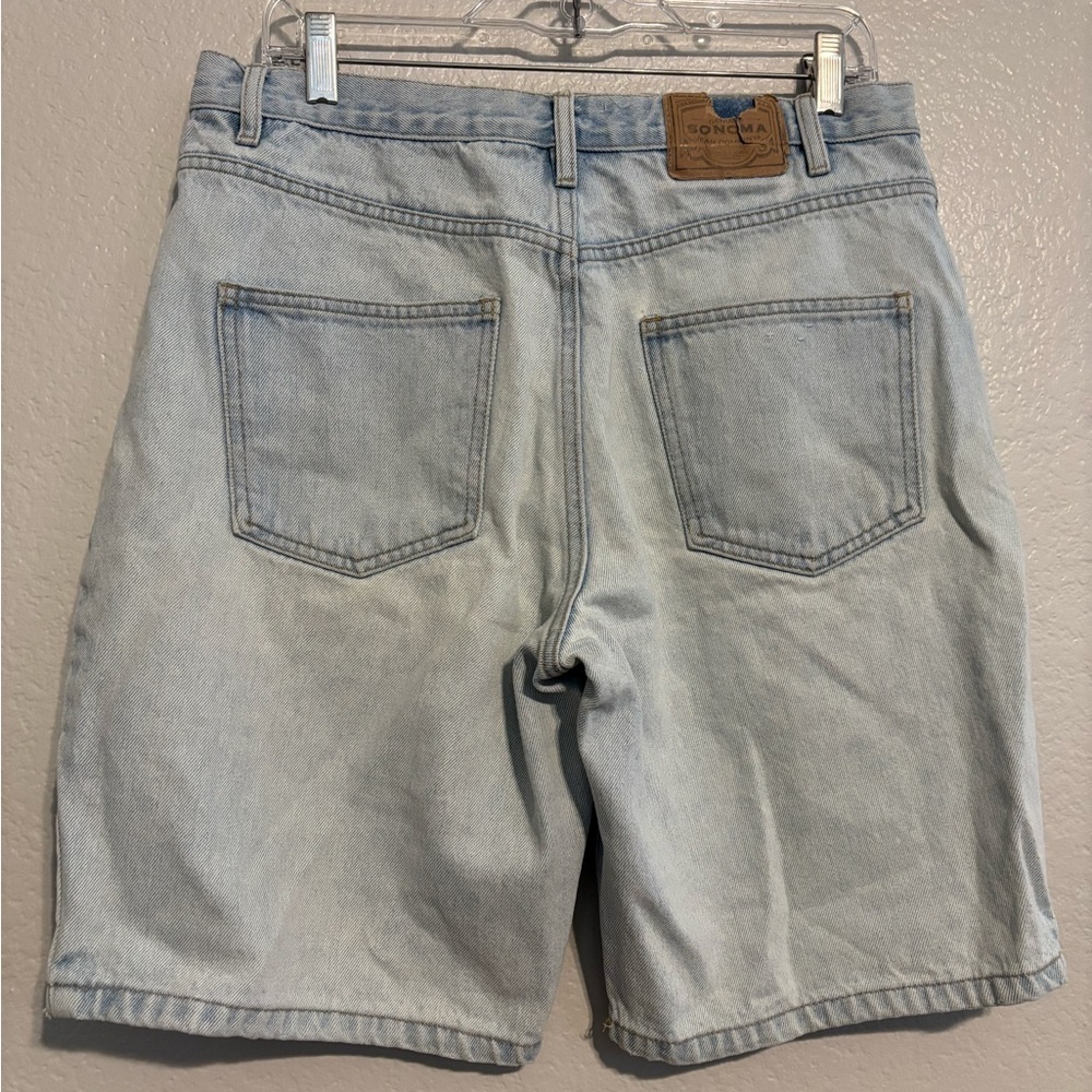 Sonoma Jean Co. Men’s jean shorts size 33 - Picture 3 of 4